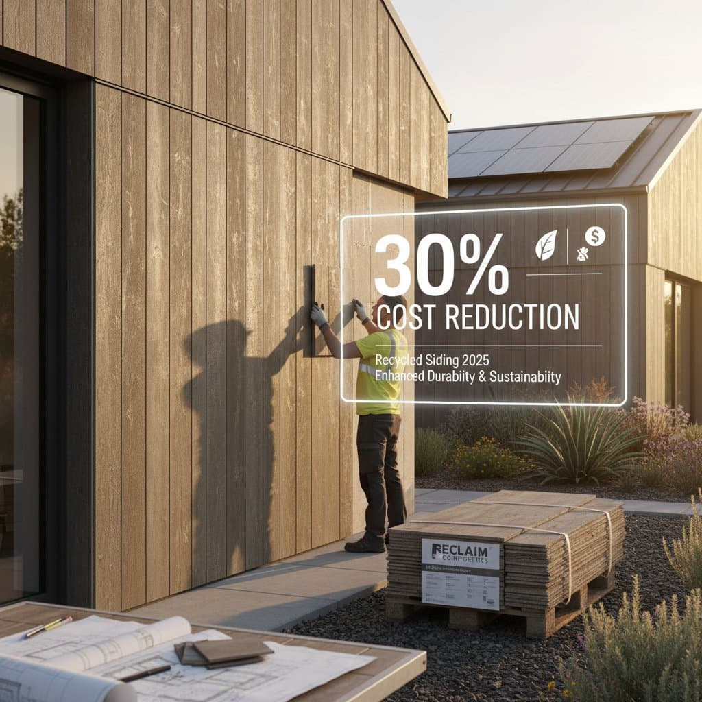 Featured image for Recycled Siding Cuts Project Costs 30% in 2025