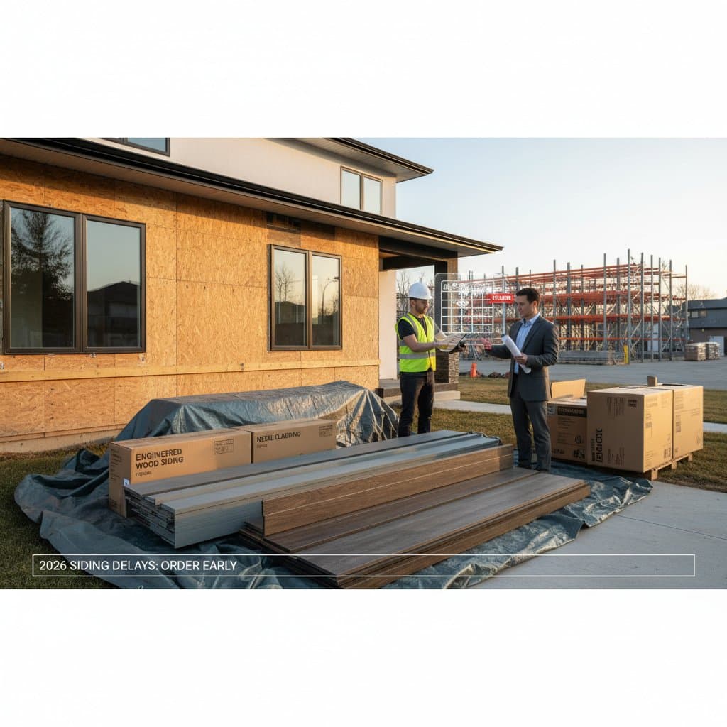 Featured image for 2026 Siding Delays: Order Early or Face Standby Costs