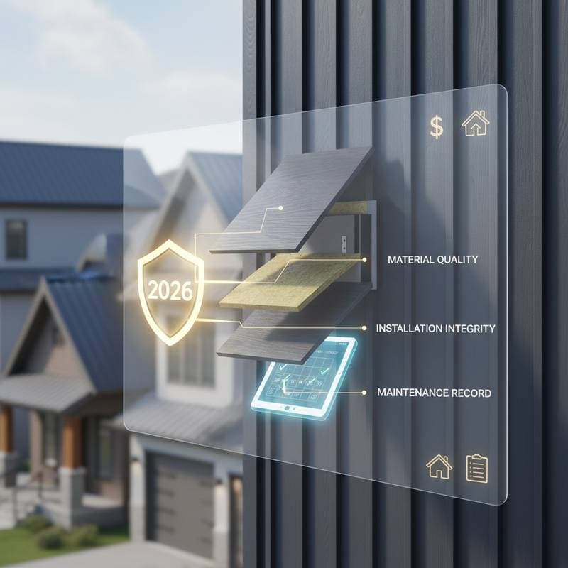 Featured image for What Siding Warranties Actually Cover in 2026