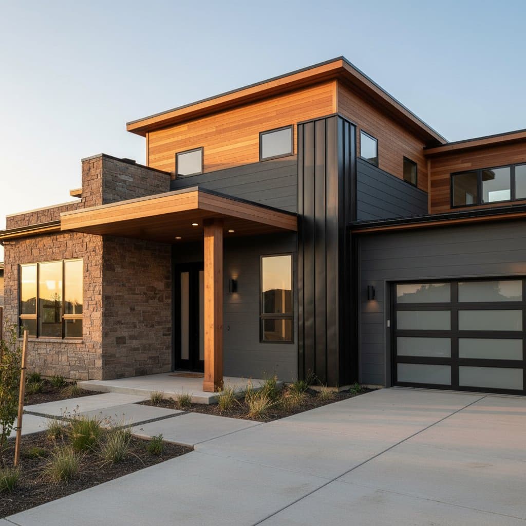 Featured image for Mixed Material Siding Costs $9-26 Per Square Foot