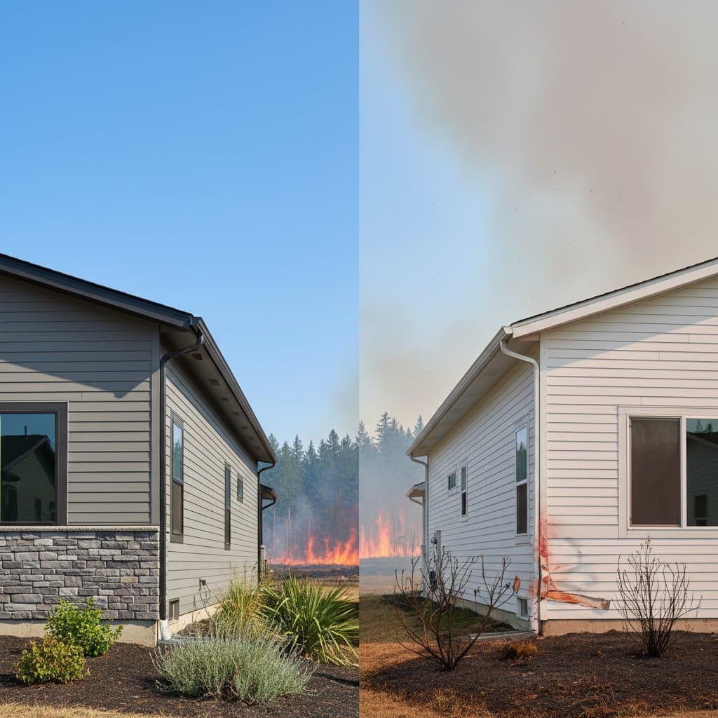 Featured image for Fiber Cement Beats Vinyl in Fire-Prone Areas