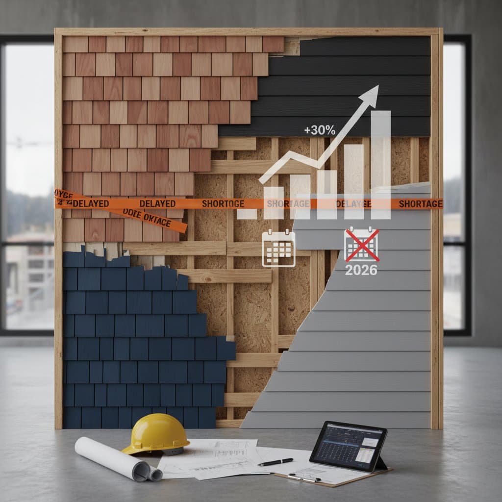 Featured image for 2026 Siding Shortage Could Raise Costs 30%