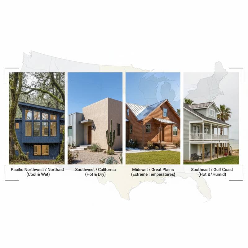 Featured image for Best Siding Materials for Every US Climate Zone