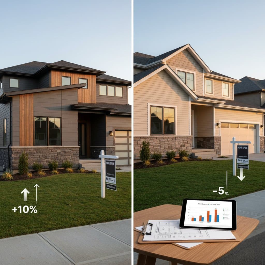 Featured image for Fiber Cement Returns 5-15% More at Resale Than Vinyl