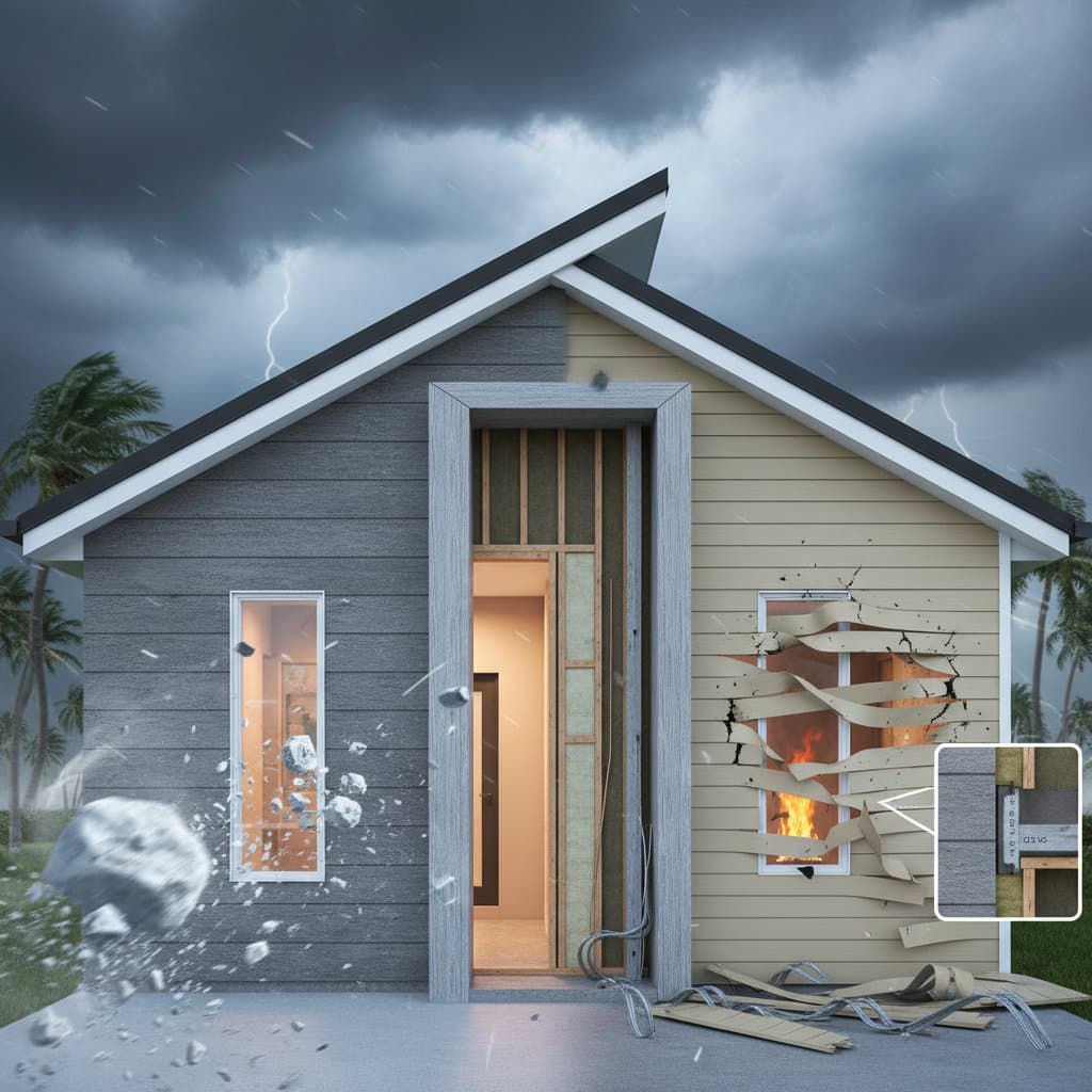 Featured image for Hurricane Siding: Cement vs Vinyl Performance Guide