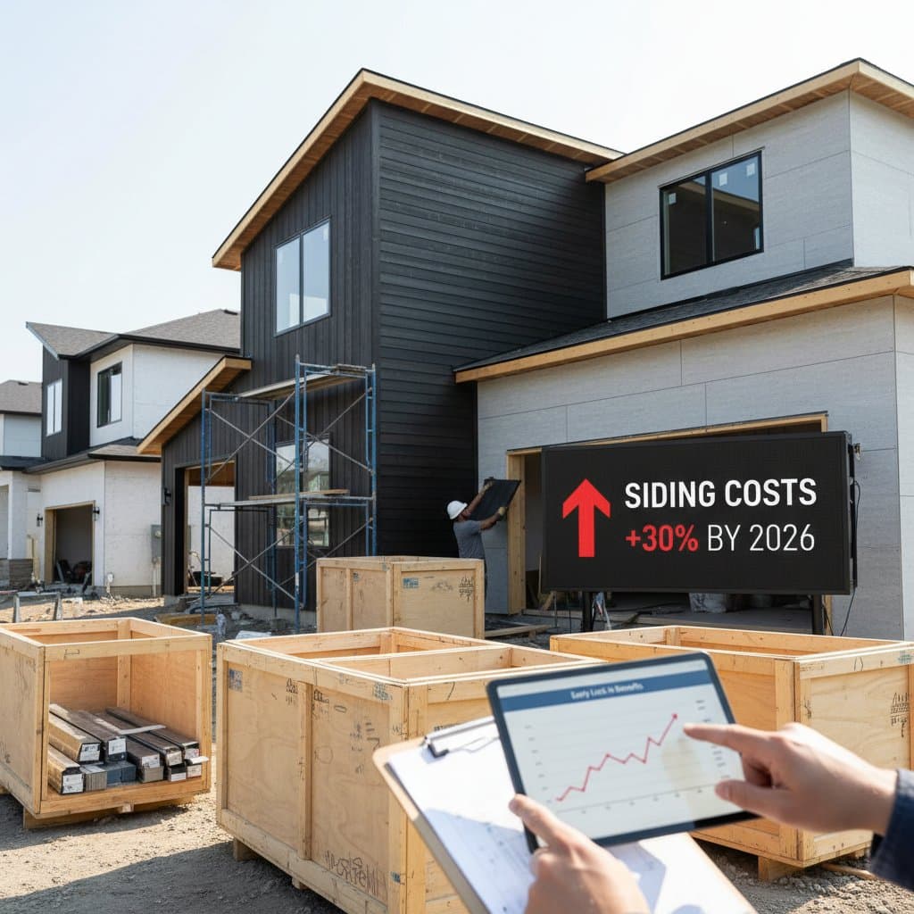 Featured image for Siding Costs Jump 30% as 2026 Shortages Hit Market