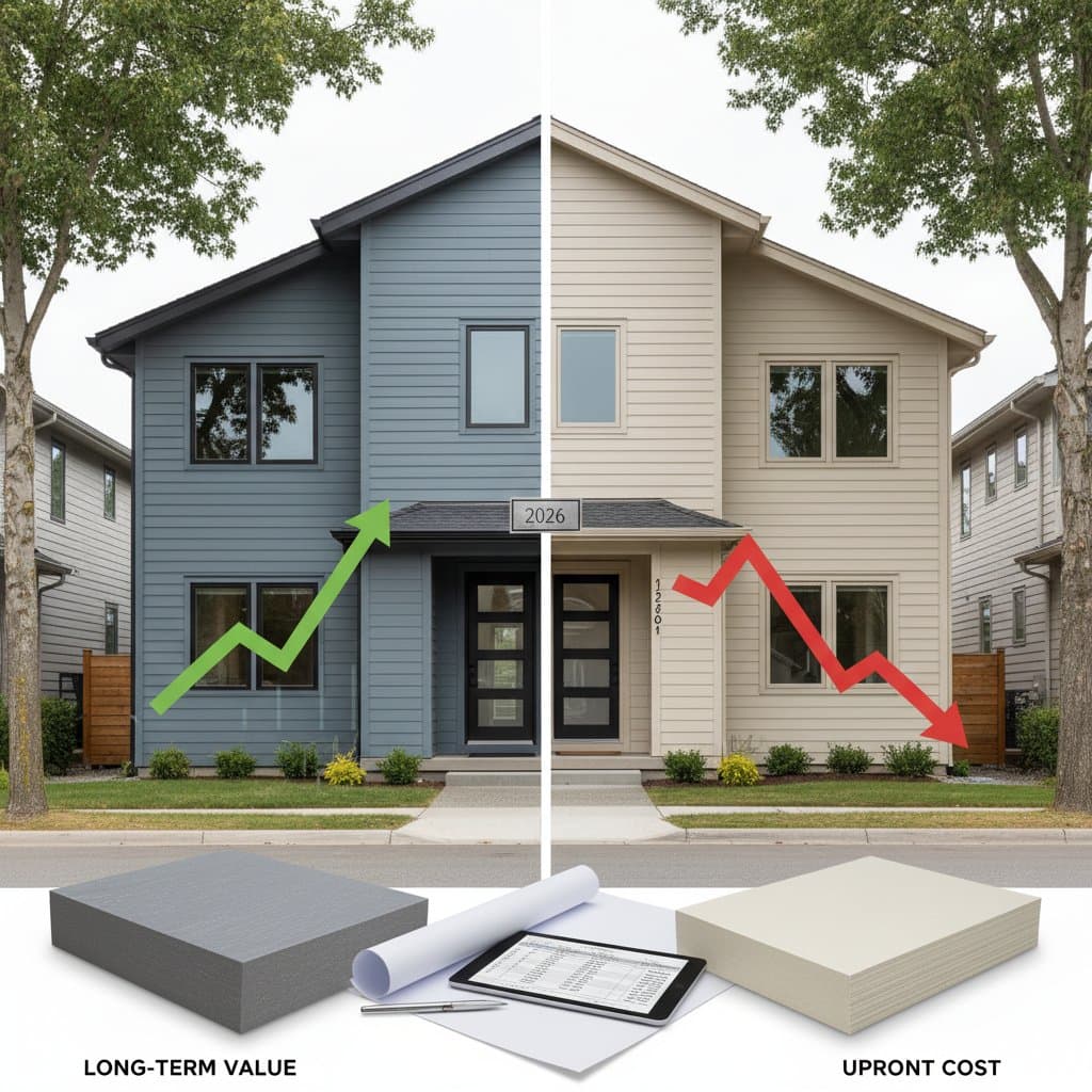 Featured image for Fiber Cement vs Vinyl: Which Saves More in 2026