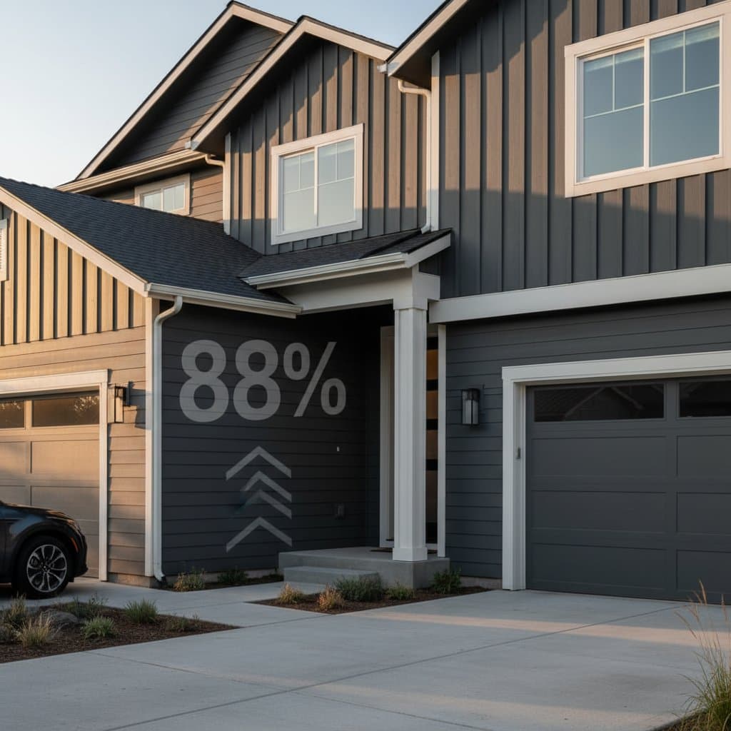 Featured image for Fiber Cement Siding Returns 88% at Resale in 2026