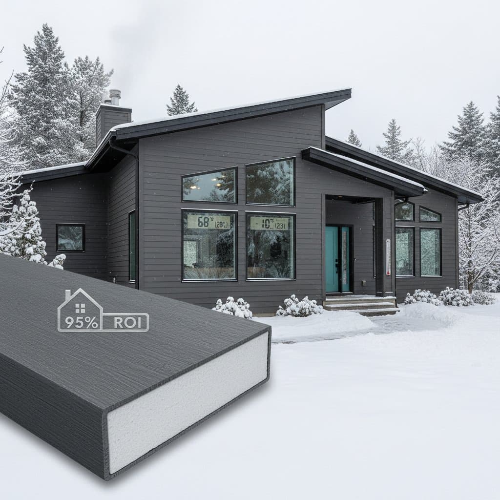 Featured image for Insulated Vinyl Siding Returns 95% of Cost in Cold Climates