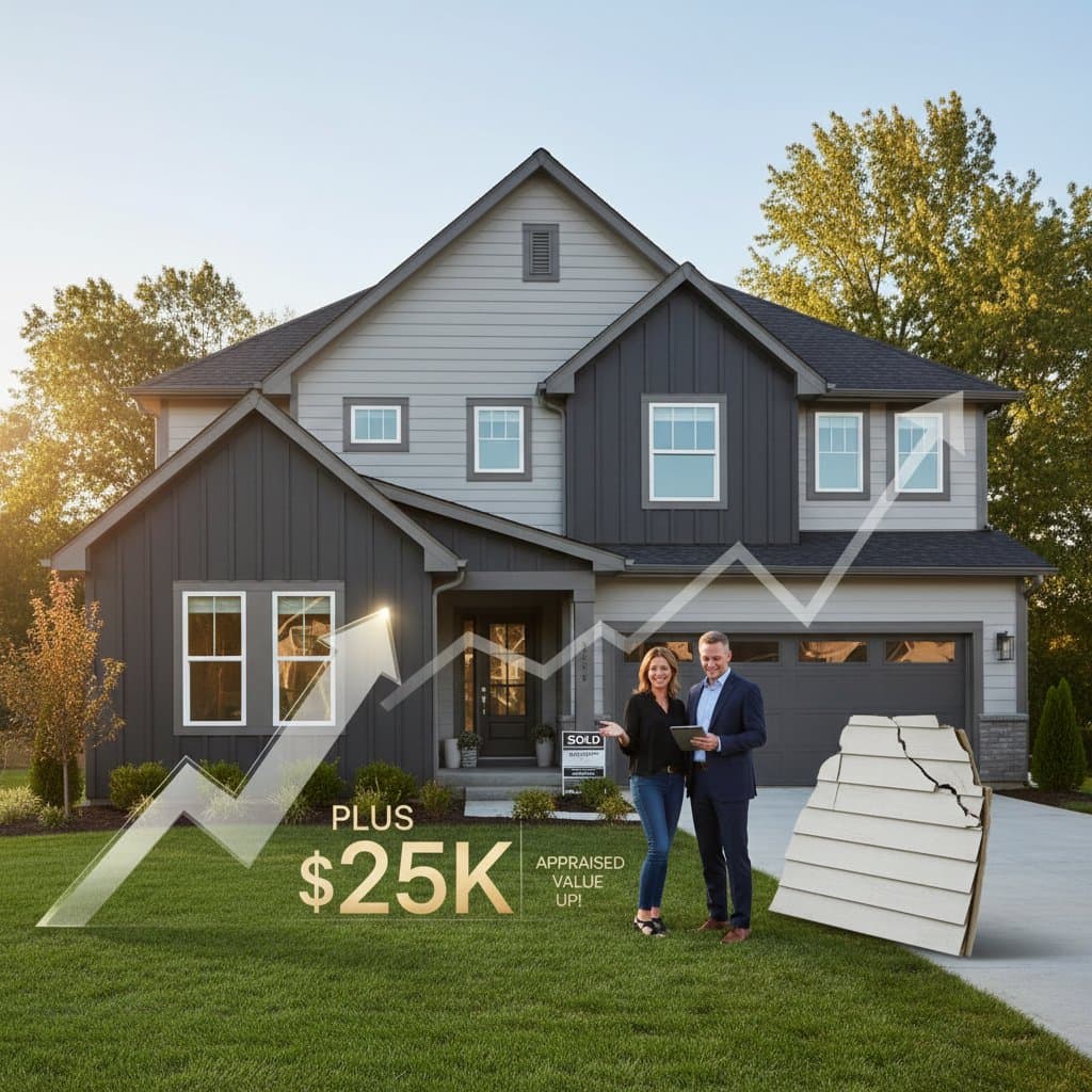 Featured image for Fiber Cement Siding Adds $25K Resale Edge Over Vinyl