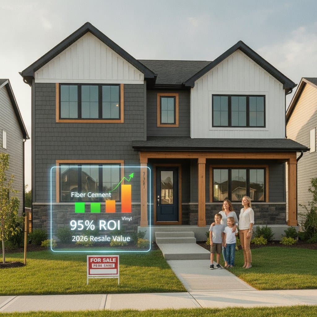 Featured image for Fiber Cement Siding Returns 95% at Resale in 2026